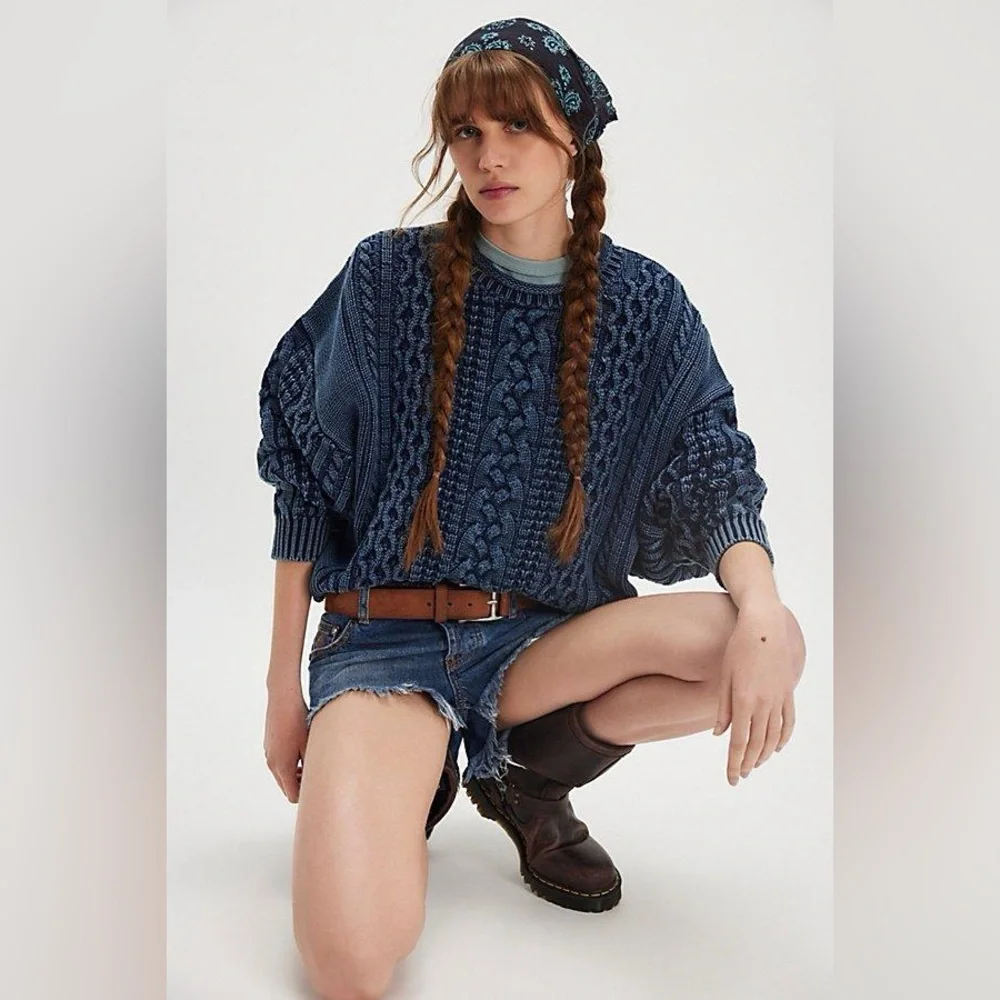 Denimist Aran Jumper - Picture 3 of 8